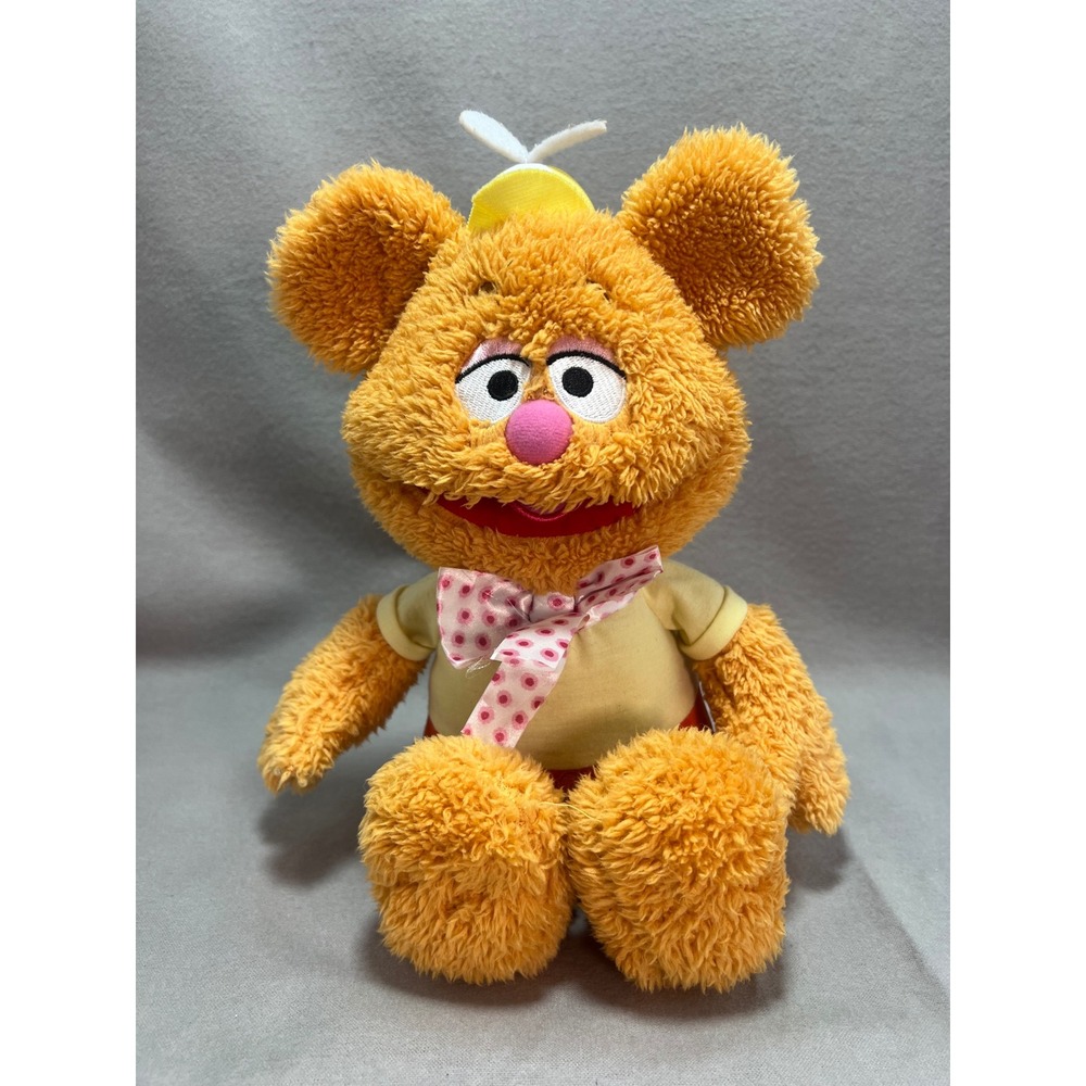 Disney‎ Jr. Just Play Wocka Wocka Fozzie Bear Muppet Babies Plush Electronic Toy